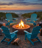 Wood Lounge Patio Chair for Garden Outdoor