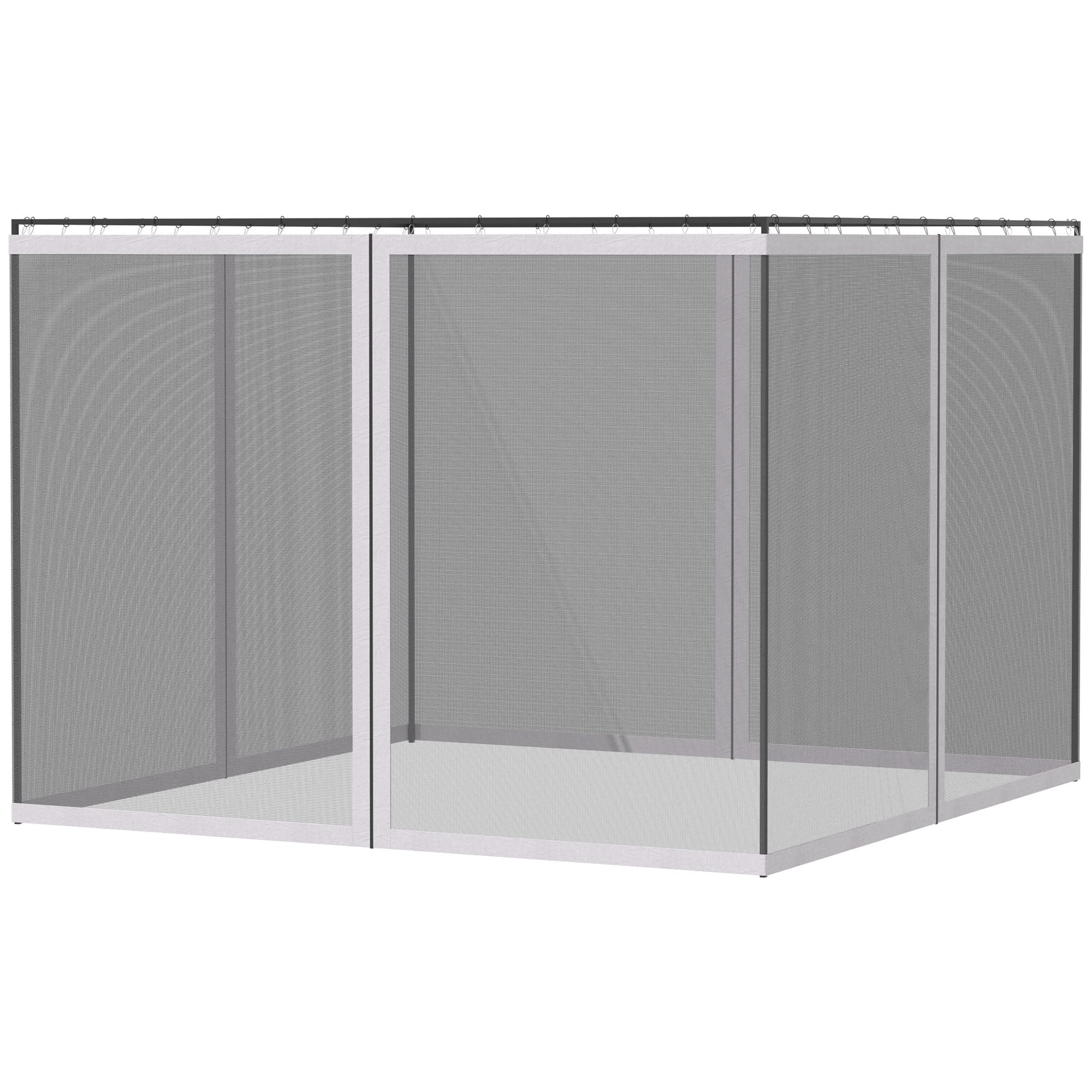 Outsunny 10' x 13' Replacement Mesh Sidewall Netting