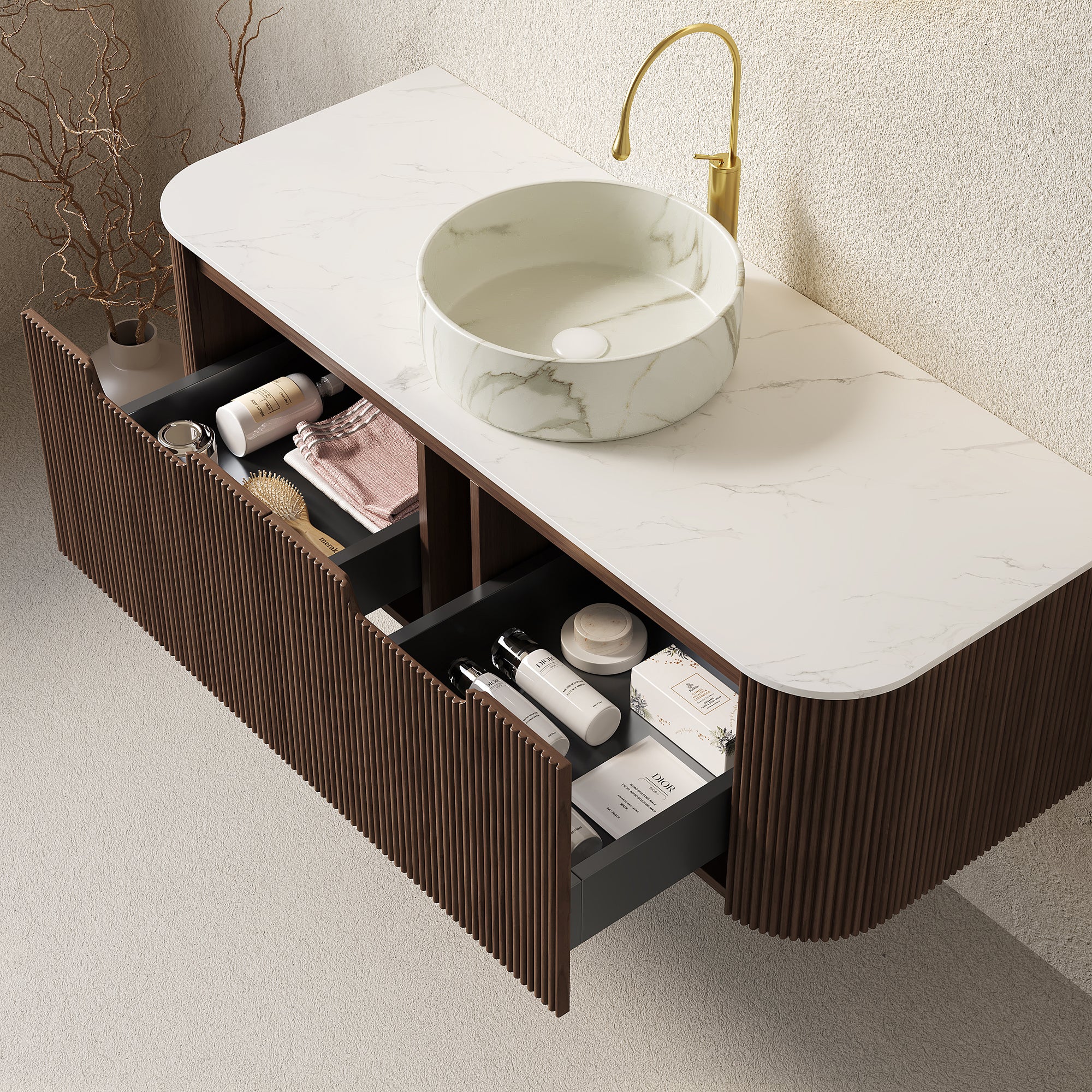 Dina 48" Bathroom Vanity & Sink