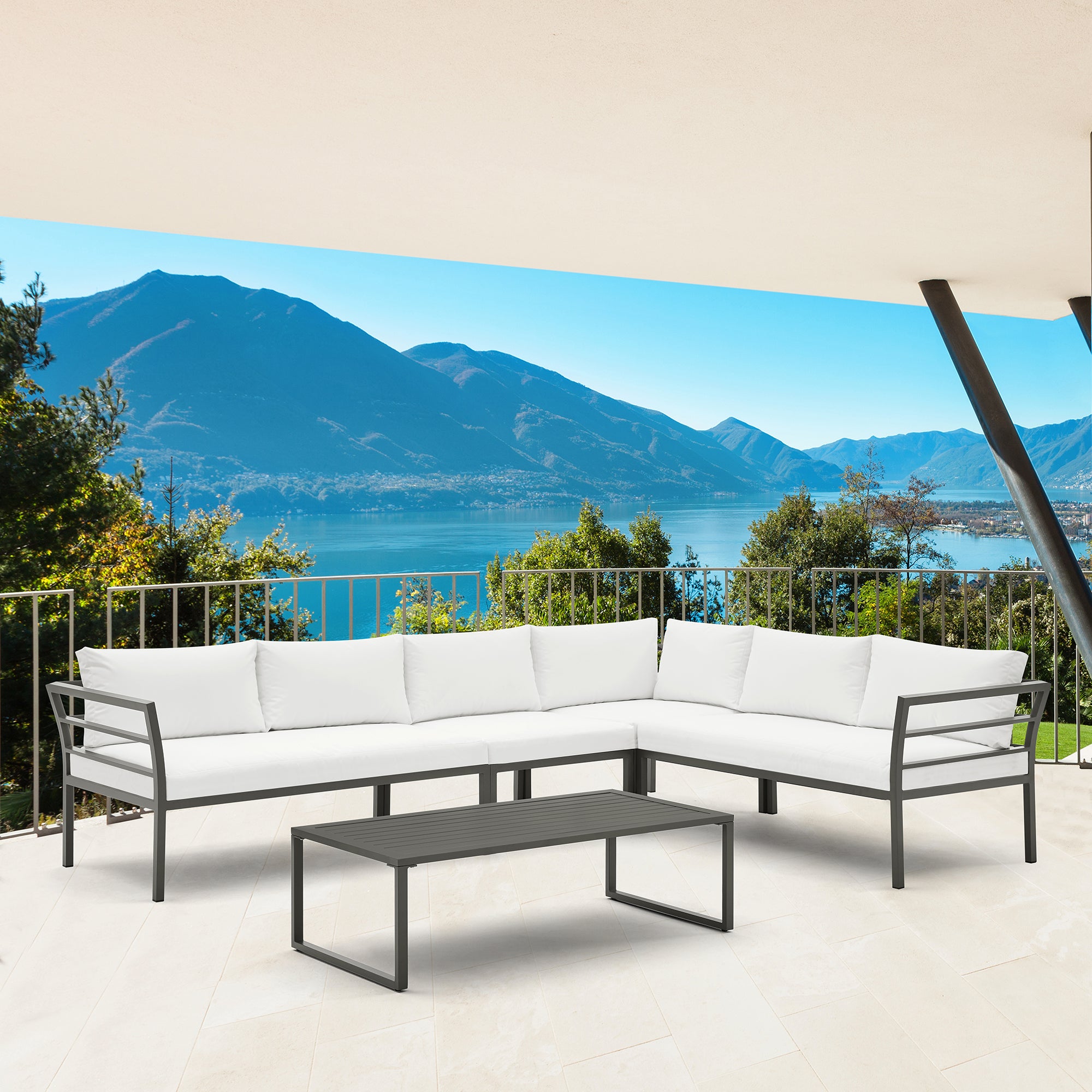 Sunnyside 5-Piece Outdoor Conversation Set