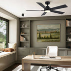 52" Matte Ceiling Fan with Light