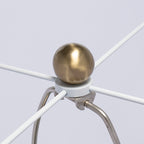 Elegant Table Lamp with Drum Shade