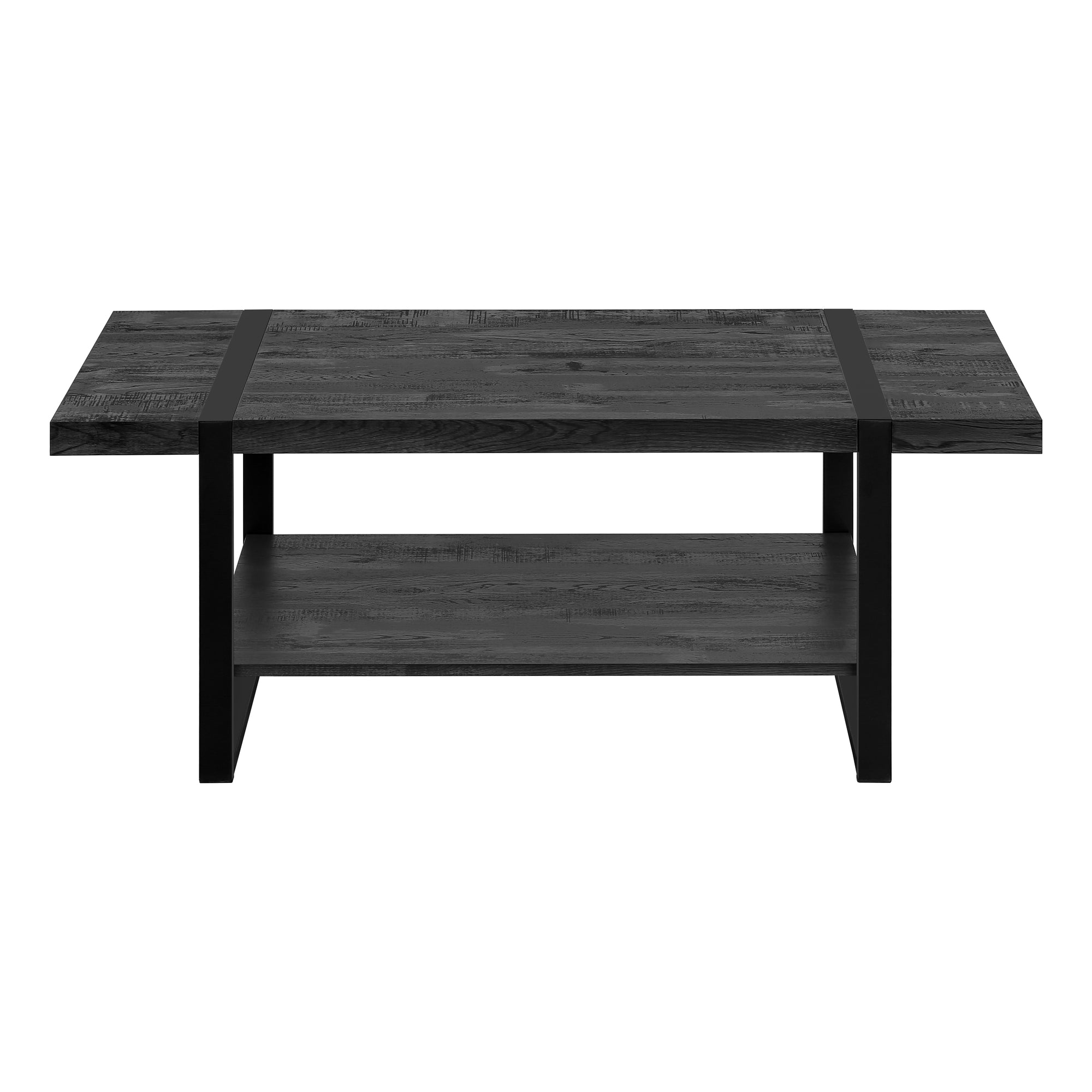 Coffee Table with Fixed Shelf