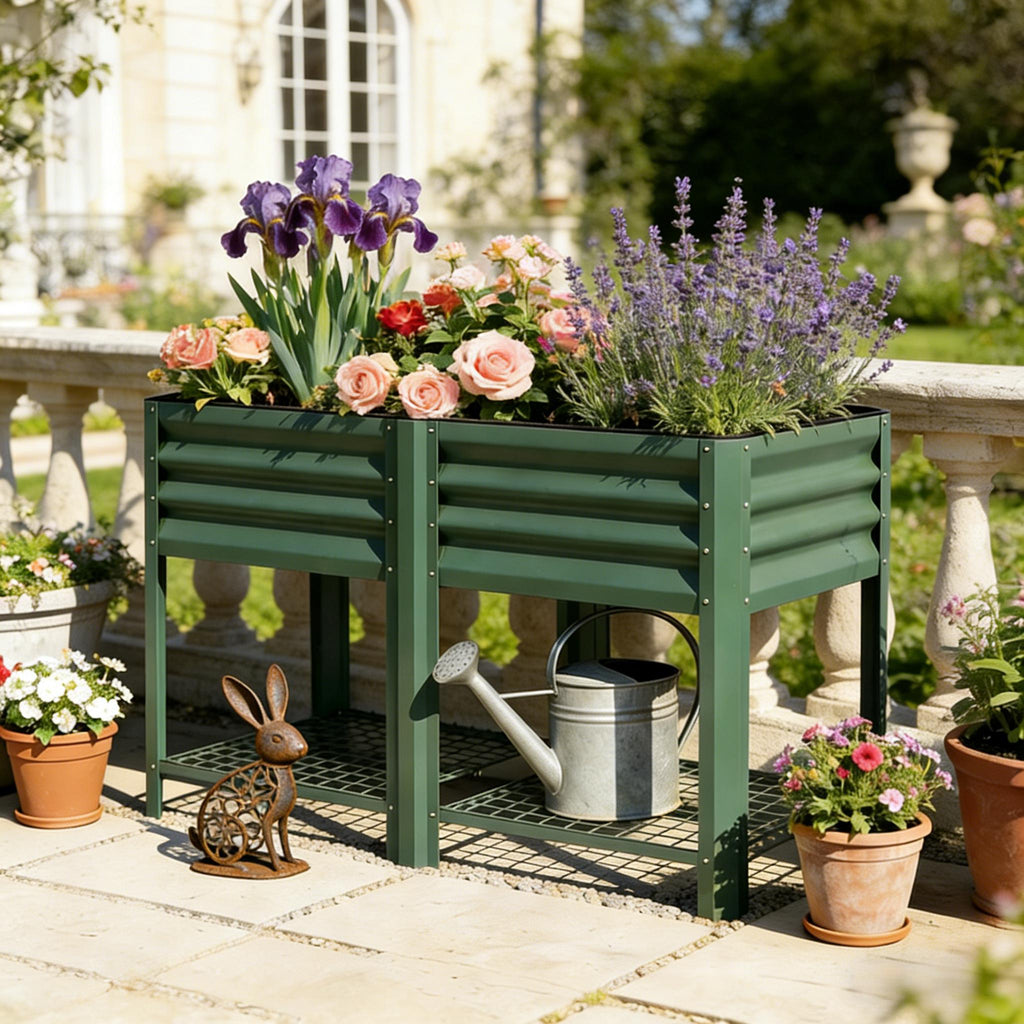 Outdoor Elevated Planter Box
