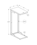 Stylish C-shaped Accent Table