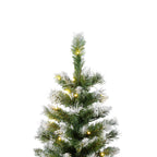 Artificial Christmas 3-Piece Set with LED Lights