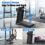 Foldable Treadmill for Home, 2.5HP Portable Treadmill