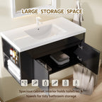 36" Floating Bathroom Vanity with Sink