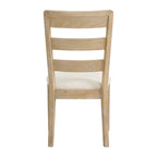 Brown Upholstered Dining Chair, Set of 2