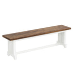 47" Farmhouse 3-Piece Dining Table Set for 2-4