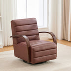 30.7"W Modern Upholstered 360° Swivel Accent Chair