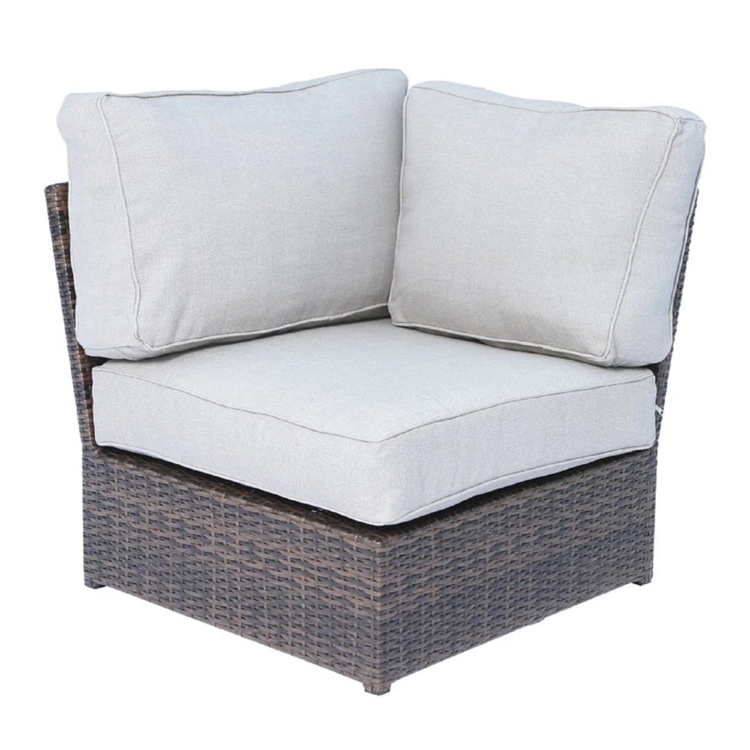 Fully Assembled Wicker 4-Person Outdoor Seating Group with Cushions