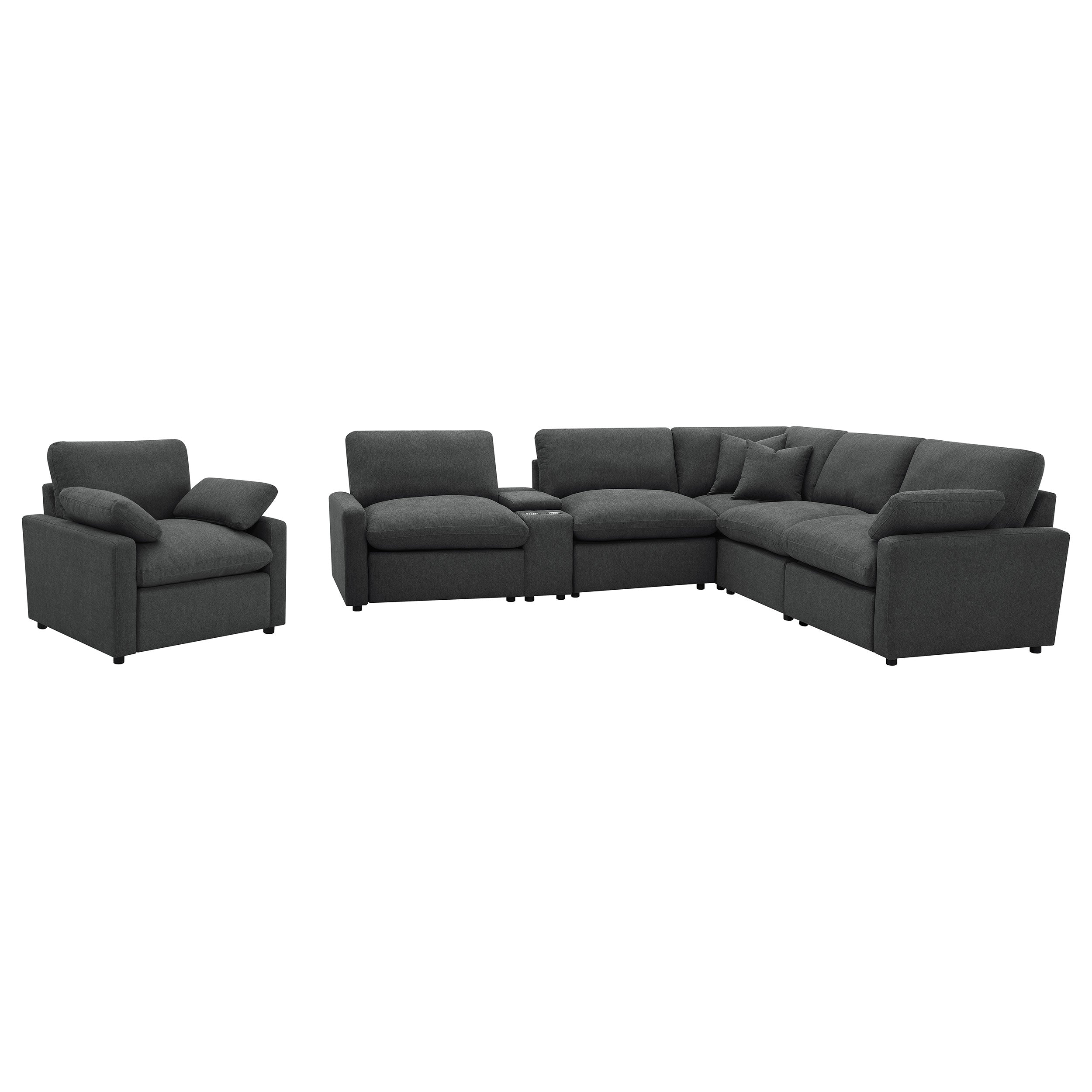 Hollander Dark Sectional