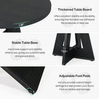 47" Round Farmhouse Dining Table