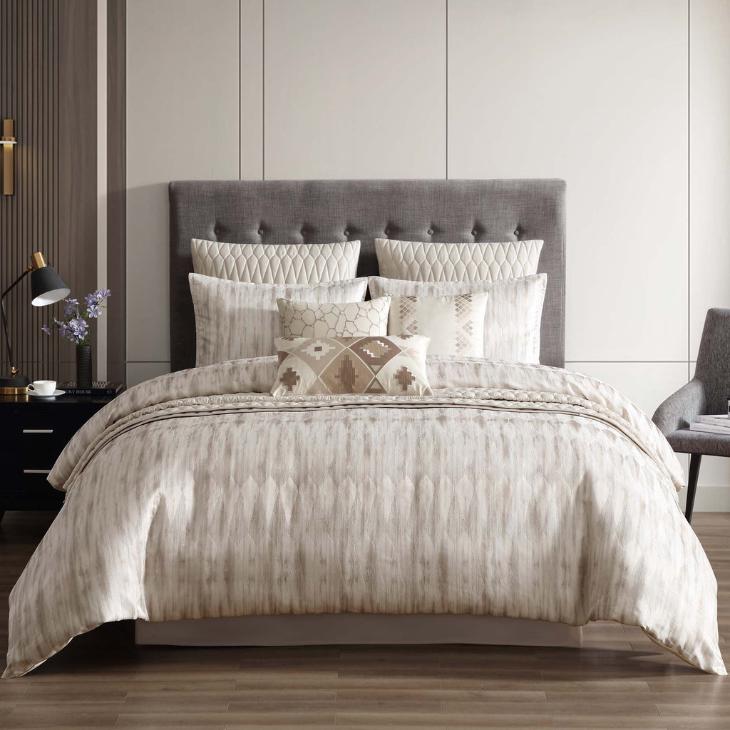 Milan 10 PC W Coverlet Queen Comforter Set