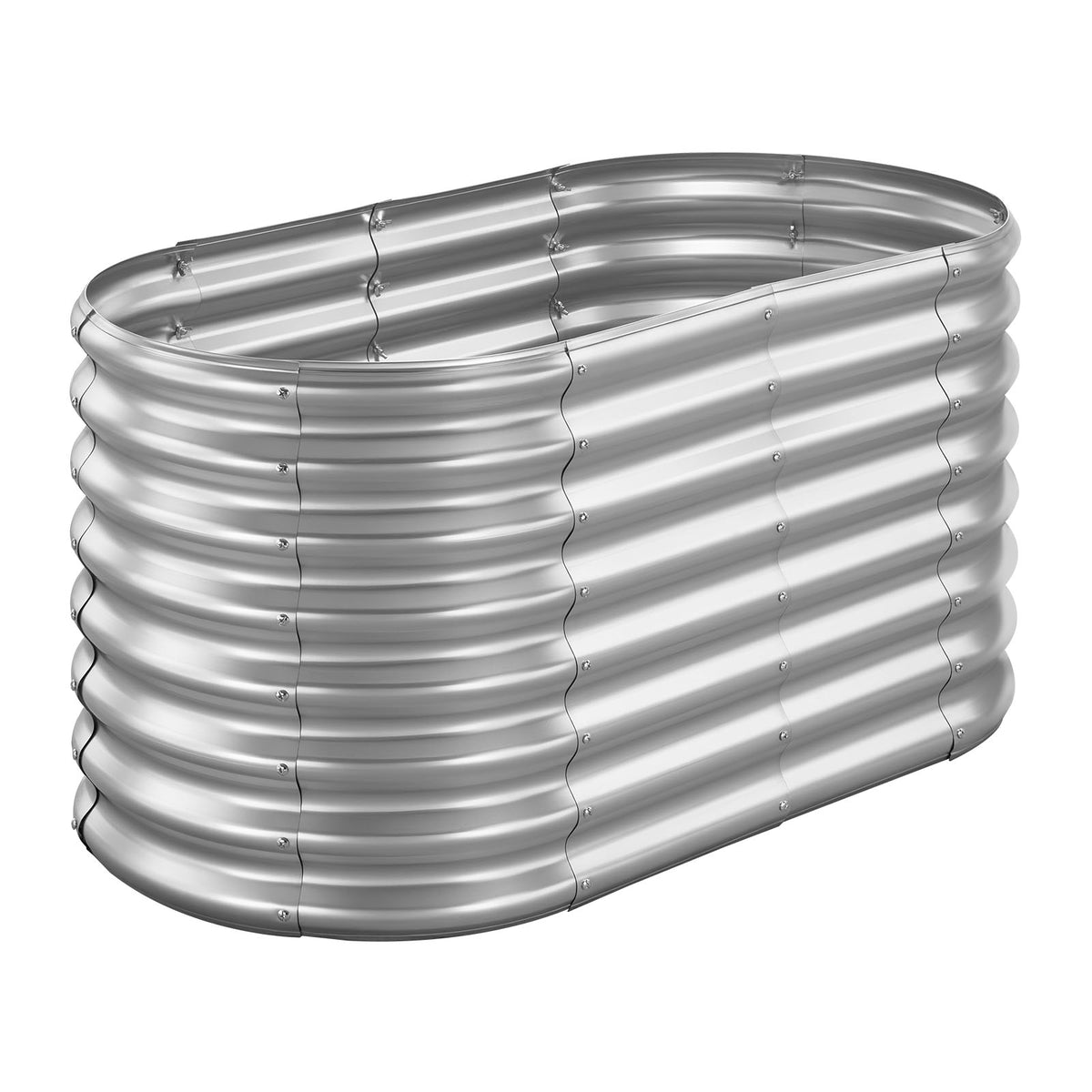 Metal Raised Garden Bed, 4 x 2 x 2 ft