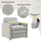 Cozy Upholstered Sofa Set - Oversized Comfortable Design