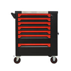 7 Drawer SPCC Rolling Tool Chest with 258-PCS Complete Tool Set