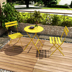 Bistro Table and Chairs Set of 2 - 3 Piece Outdoor/Indoor Set