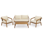 4-Piece Outdoor Patio Furniture Set