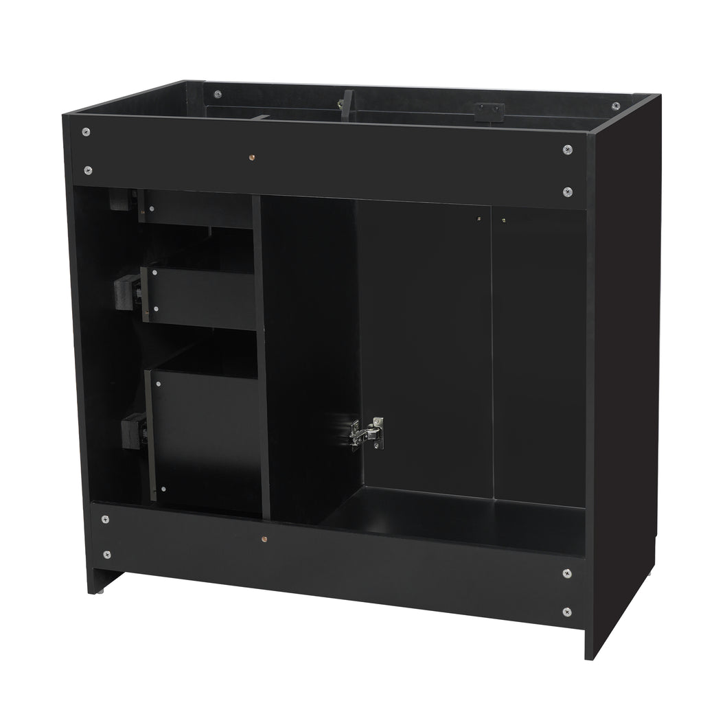 36" Bathroom Vanity Without Top Sink