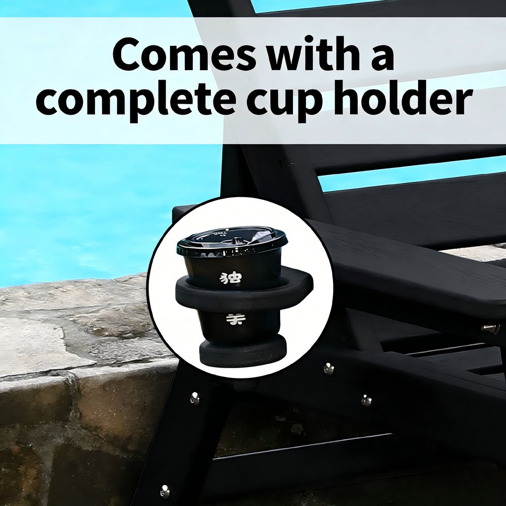 HDPE Chaise Lounge Chair Outdoor