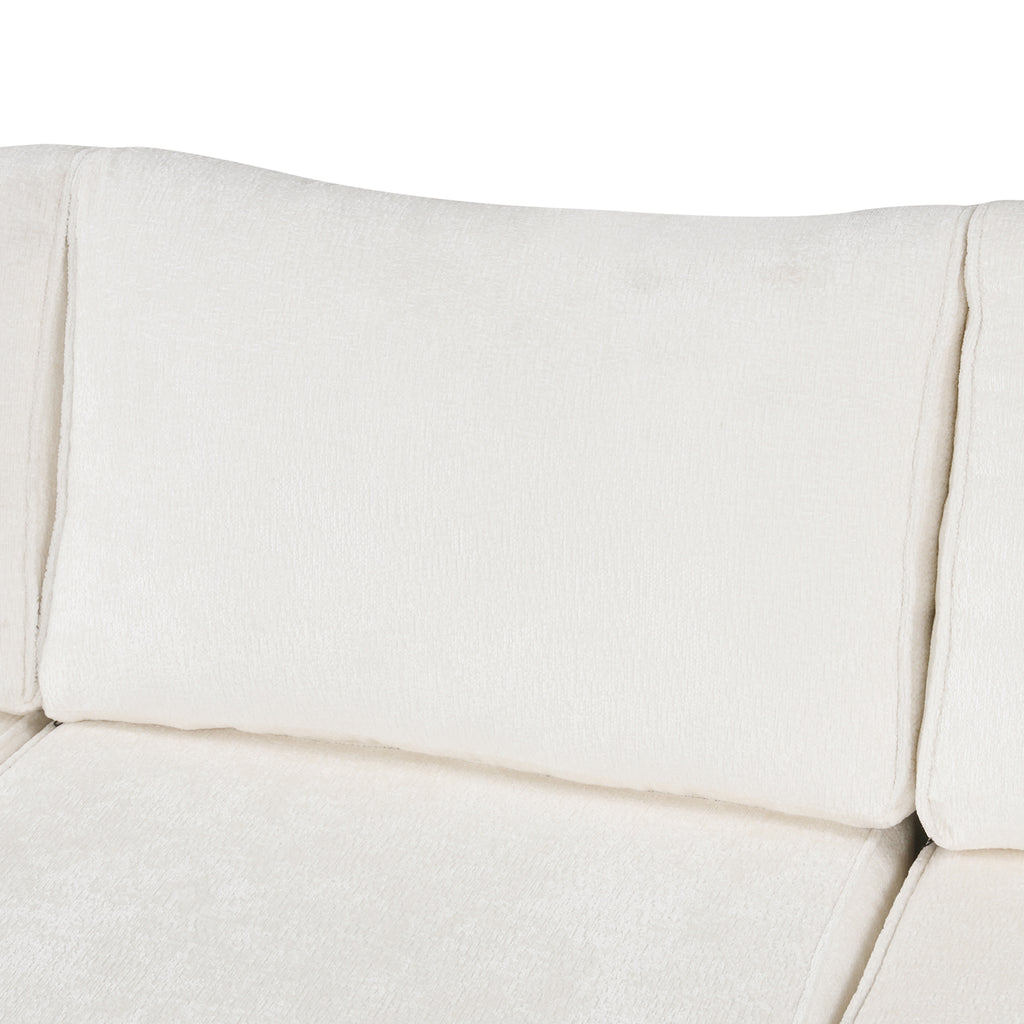 112.2" Sectional Sofa Pull-out Sofa Bed Sleeper
