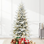 5FT PE+PVC Flocked Artificial Christmas Tree