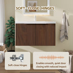 36" Floating Bathroom Vanity With Sink