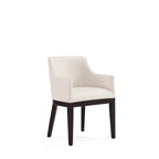 Gansevoort Wood Vegan Leather Armchair