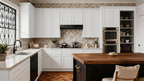 White Shaker Solid Wood Wall Cabinet with Soft-Close Doors