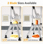 Commercial French Fry Cutter with Replaceable Blades