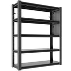 Heavy-Duty 5-Tier Adjustable Storage Shelving Unit - 78"H