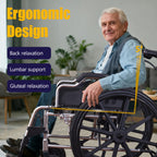 Aluminum Alloy Transport Wheelchair