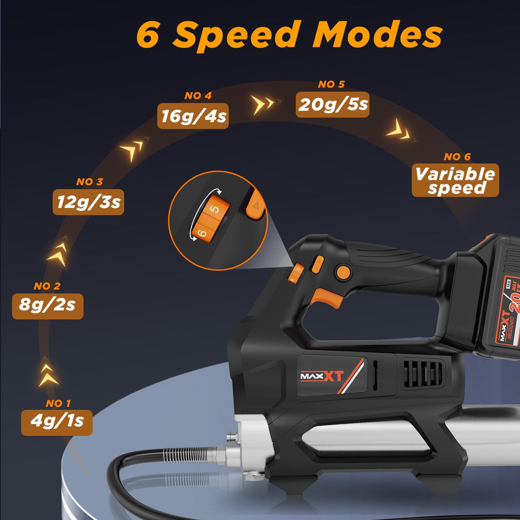 Heavy Equipment Grease Gun Cordless