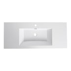 42" Bathroom Resin Sink