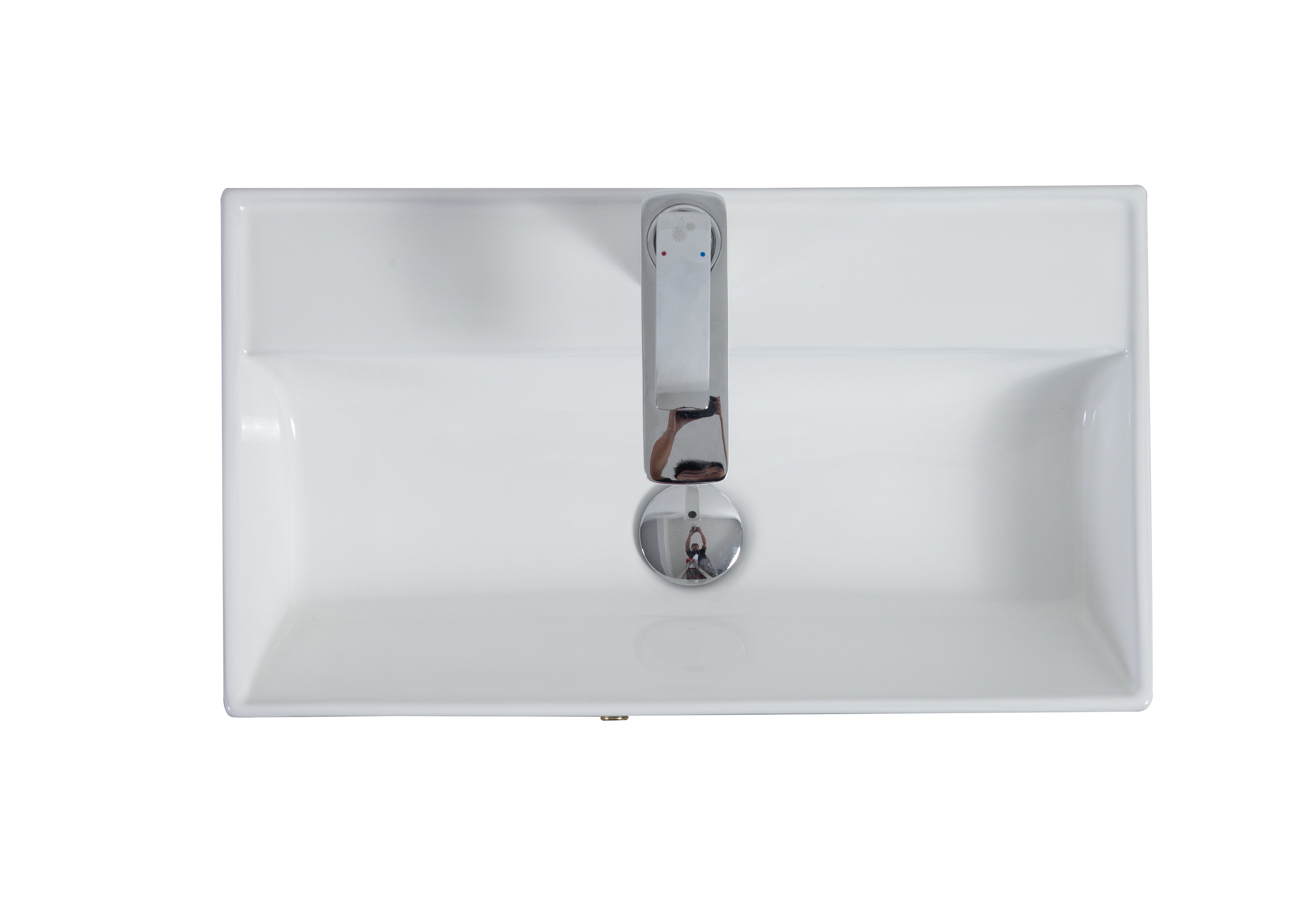 21.6" Glossy Vessel Sink