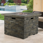 33" Square MGO Fire Pit - 40000 BTU