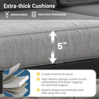 50" All-Weather Aluminum Patio Loveseat