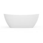 73 Inch Artificial Stone Solid Surface Freestanding Bathtub