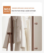 Solid Wood Coat Rack in Walnut