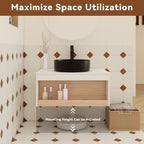 30" Floating Bathroom Vanity with Matte Finish