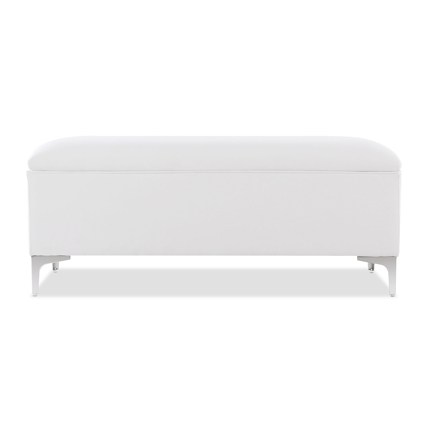 Madelyn 49" Modern Storage Bench, Bright