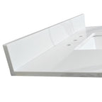 37-Inch Quartz Bathroom Vanity Top