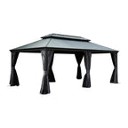 12'x20' Hardtop Gazebo with Resin Roof