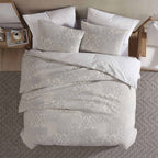 Paisley 3 Piece King Comforter Cover Set