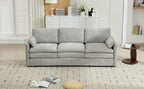 89" Cozy Upholstered 3-Seater Sofa Oversized Comfy Cloud Sofa