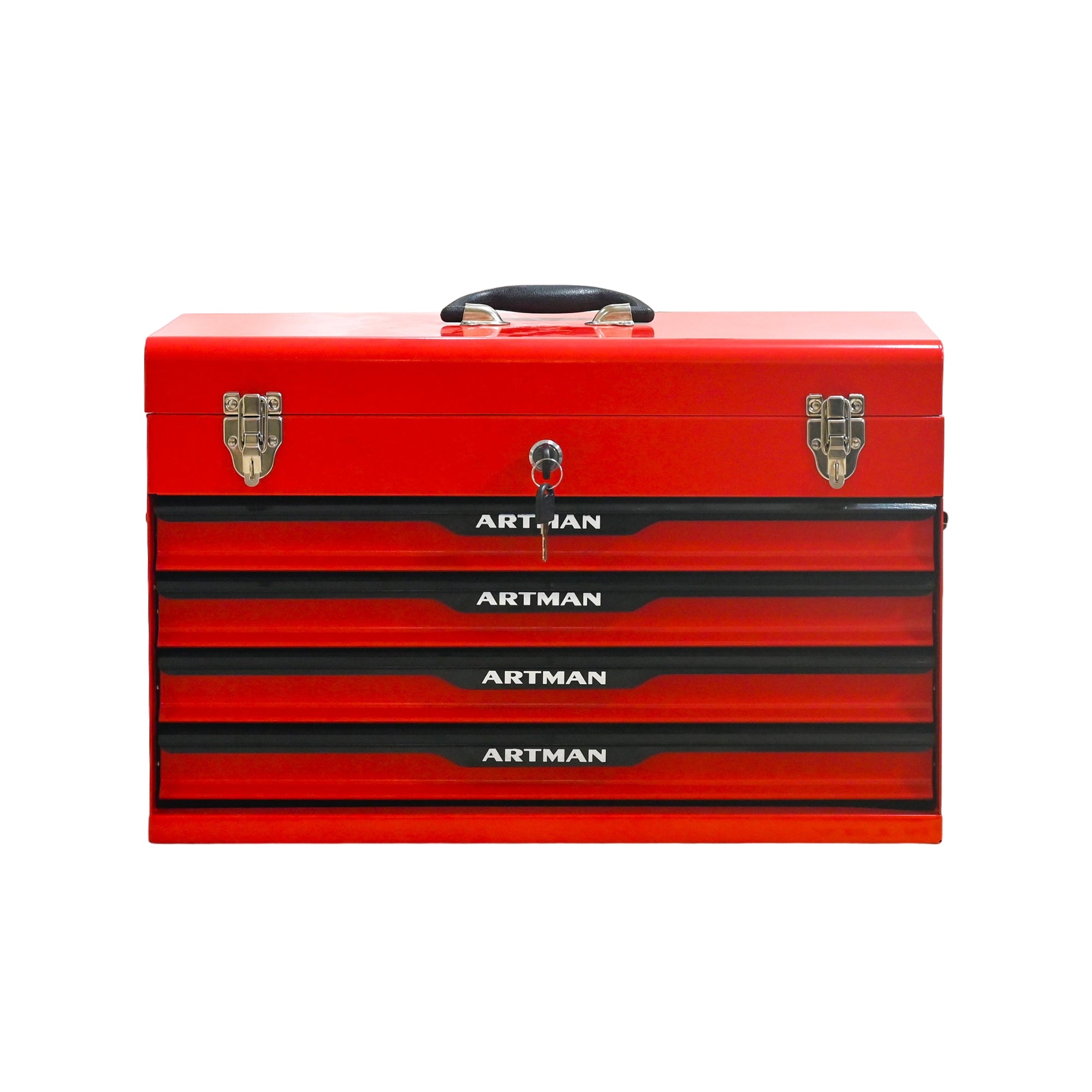 20-Inch Steel Portable Tool Box With Drawers