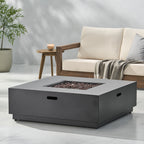 39" Square Iron Fire Pit - 50,000 BTU