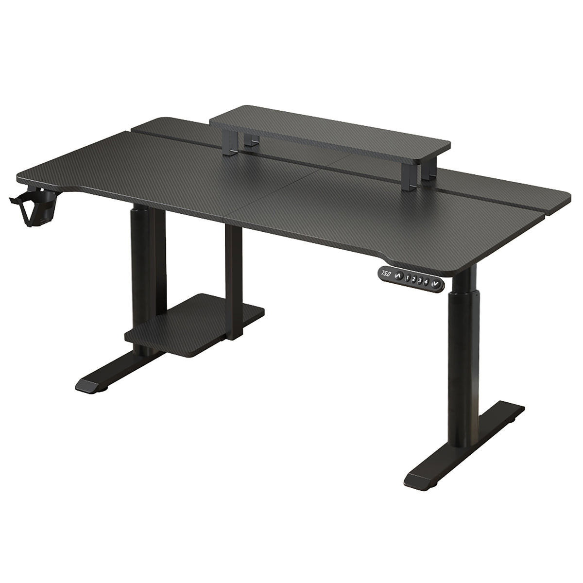 63"×(24"+6") Adjustable Height Desk